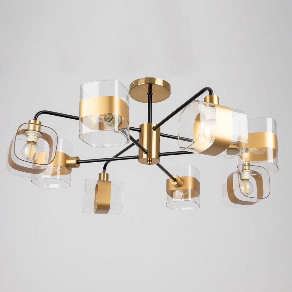 Citilux Бертон CL140181 Люстра потолочная Бронза