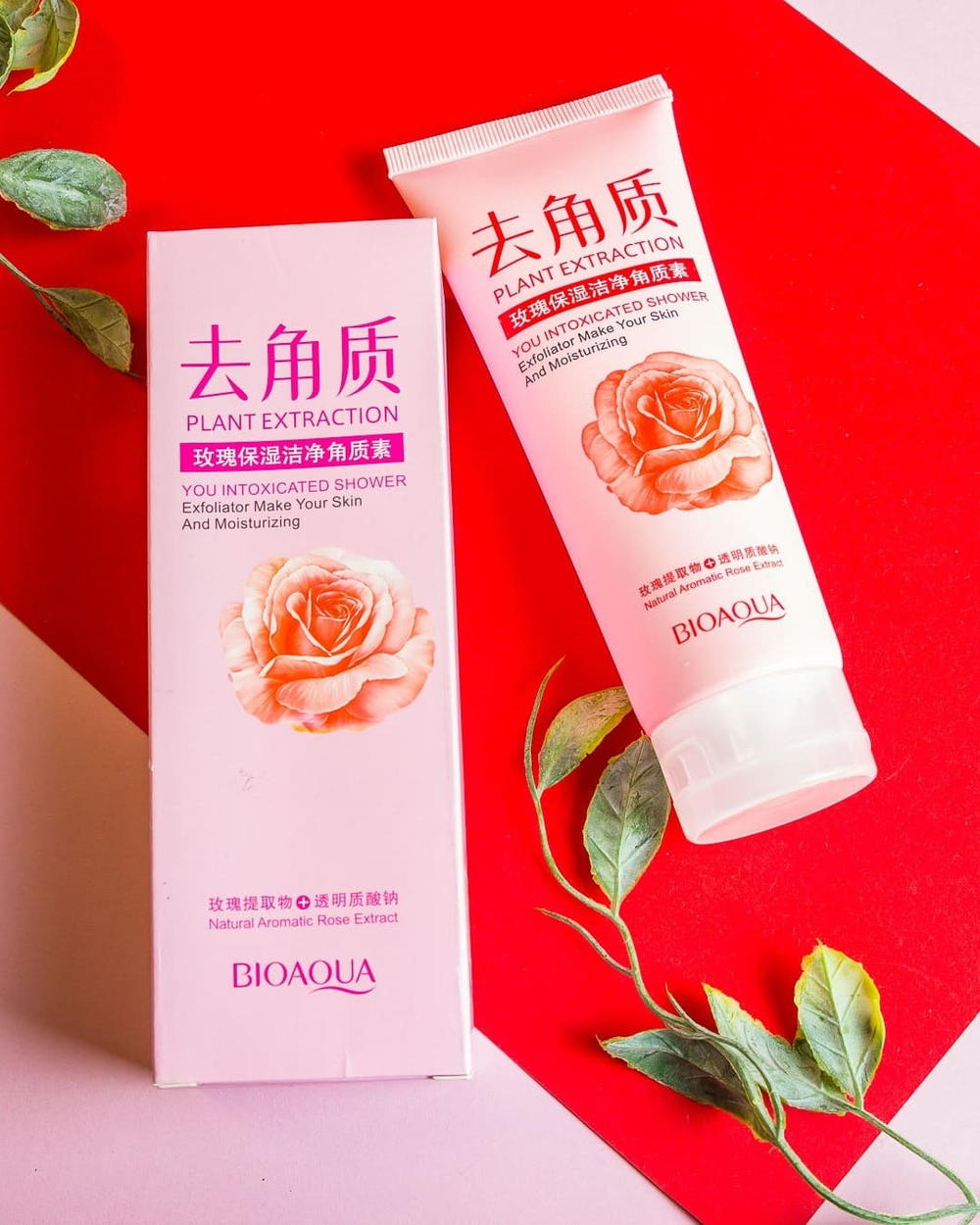 Пилинг-скатка для лица с розой, 120г