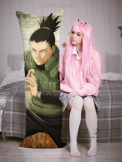Дакимакура Неджи Хюга и Шикамару арт. 0569