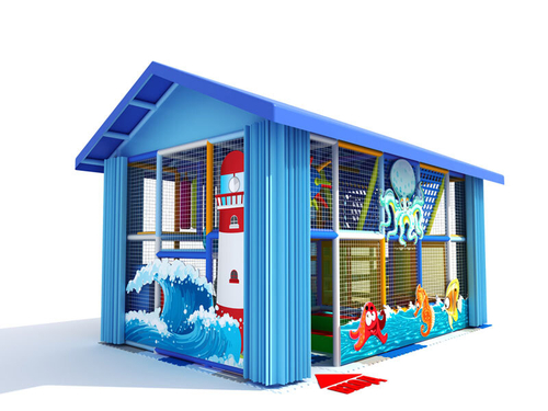 Уличный игровой лабиринт Море-море!