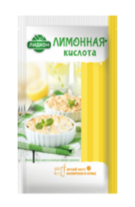 Лимонная кислота 30г. Лидкон