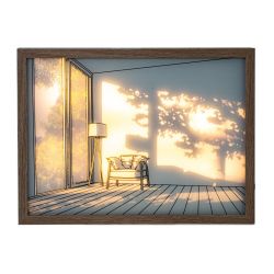 GAEM Панно (подсветка, USB), L31 W4 H23 см, 2в.