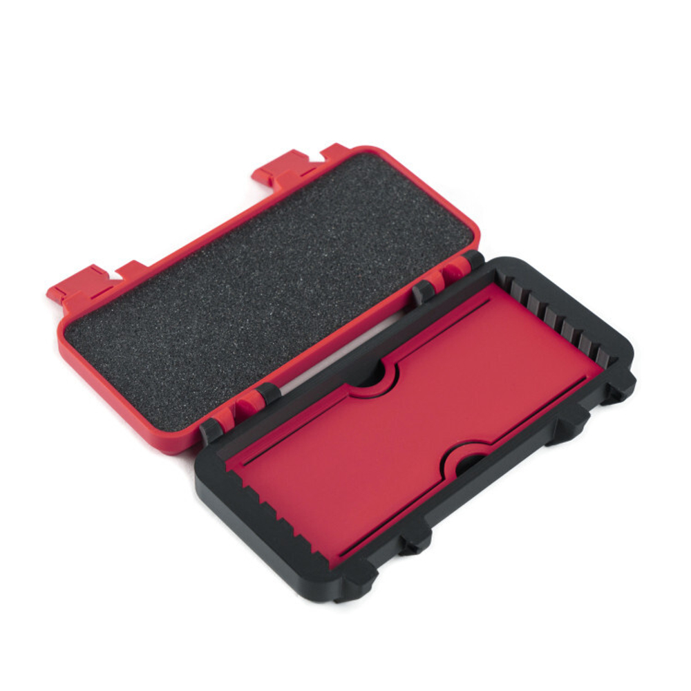 Кейс для абразивов TSPROF, пластик, 7 мест