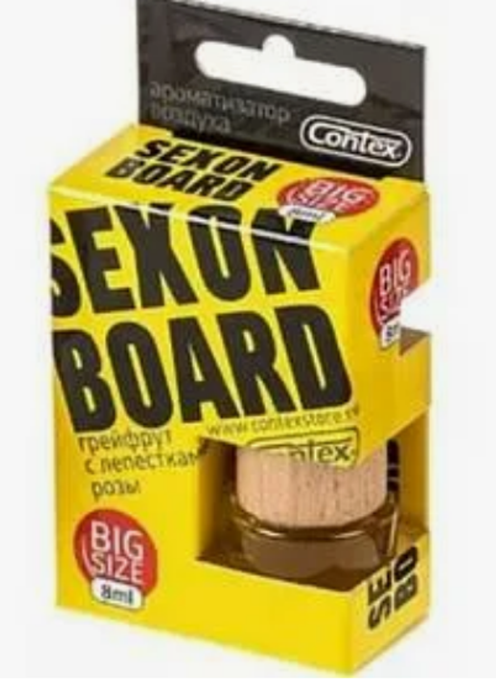 Ароматизатор бочонок Contra -SEX ON BOARD 9,5мл (грейпфрут с лепестками розы)