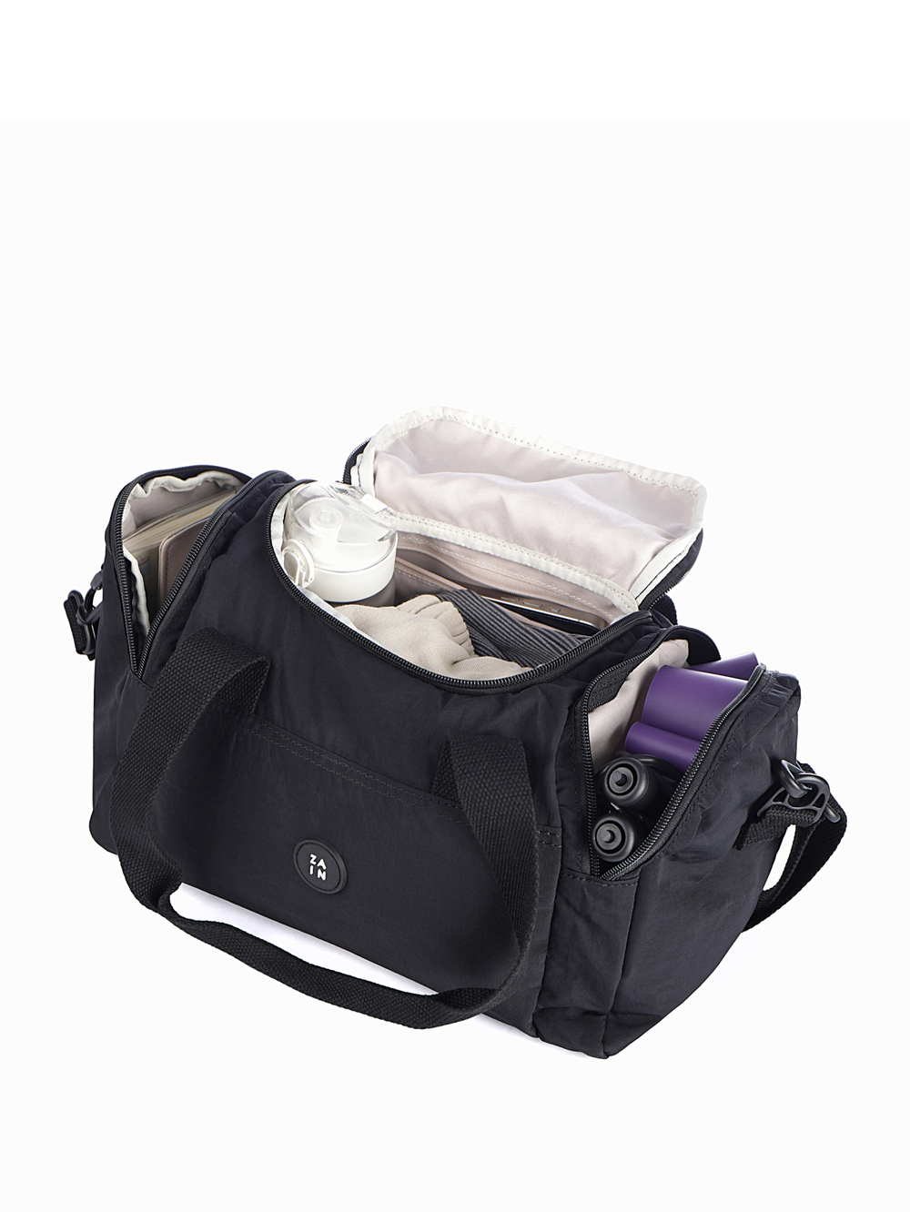 Сумка спортивная 1156 "ZAIN mini duffle" Черный