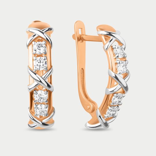 Серьги золотые