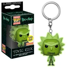 Брелок Funko Pocket POP! Keychain: Rick & Morty: Toxic Rick GITD (Exc)