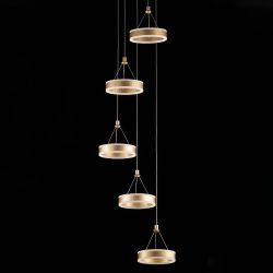 Citilux Дуэт CL719052 LED Подвесной светильник Золото