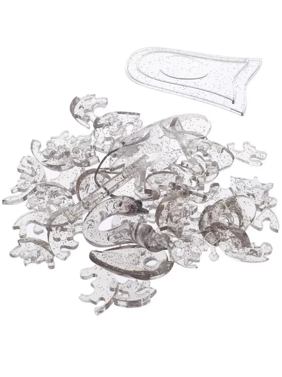 Пазл 3D кристаллический Лебедь, 44 детали