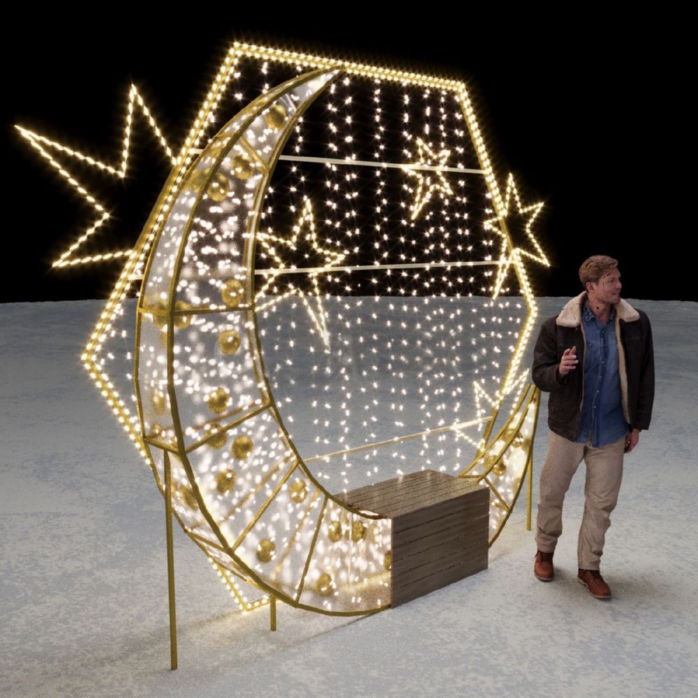 световая конструкция уличная