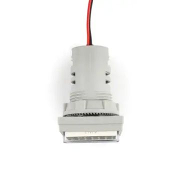 Цифровой панельный вольтметр/амперметр AD16-22VAMS 0-100 А квадратной формы, белый