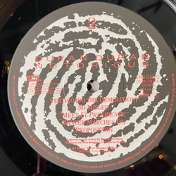 Винтажная виниловая пластинка LP Duran Duran Notorious (Japan 1986) (Obi) American Science