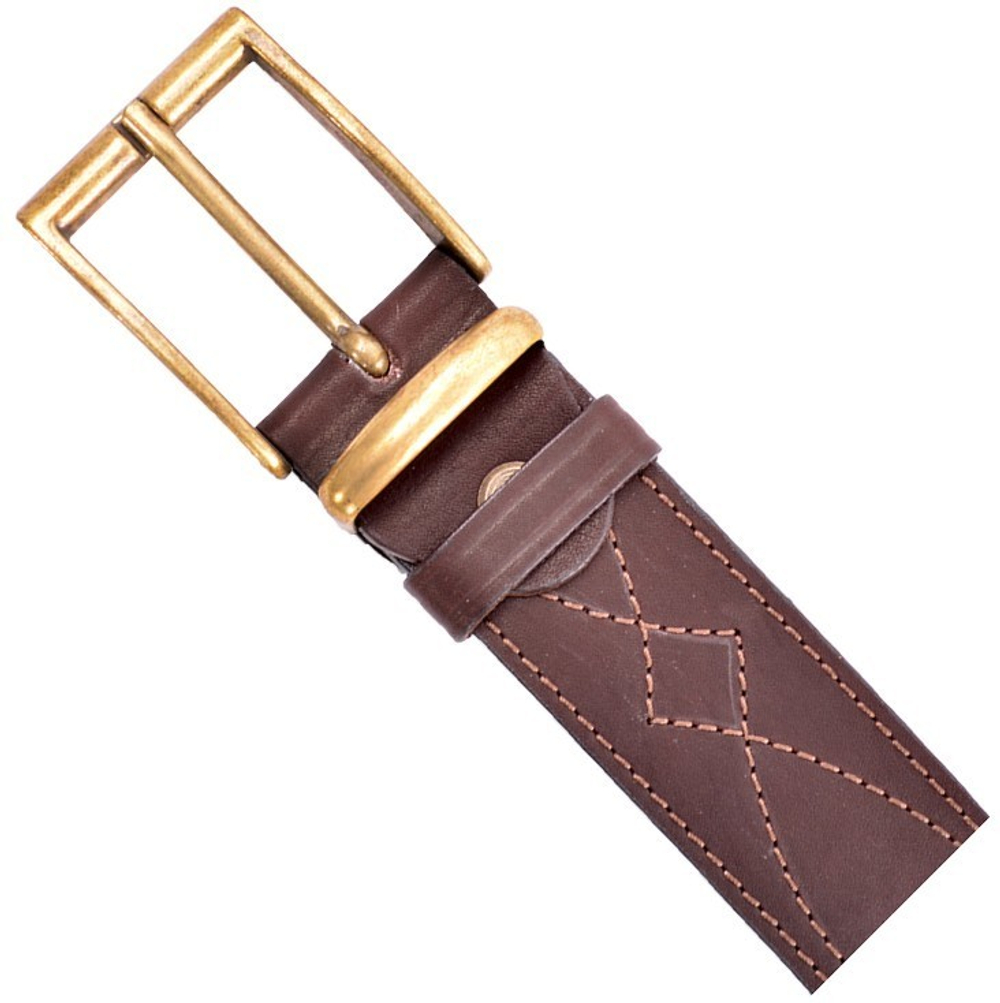 Ремень охотника брючный коричневый ХСН 40мм