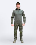 Тактический костюм с защитой G2 Олива — с наколенниками и налокотниками