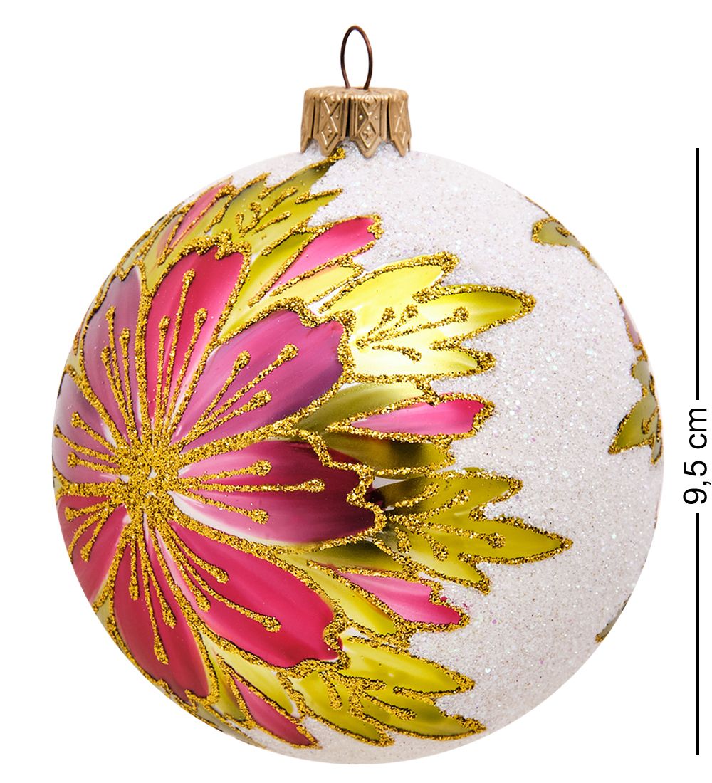 Элита НФШ-1193/4 Ел. украшение Шар «Пион» 95 мм