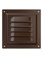 Решетка вентиляционная МЭ сетка 125х125 окраш.сталь Brown ERA