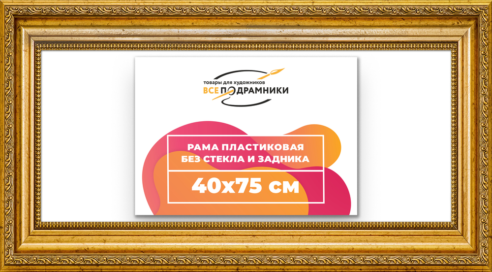 Рама 40x75 для картин и фотографий RP0725026-10