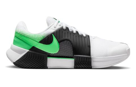 Мужские кроссовки теннисные Nike Zoom GP Challenge 1 - white/poison green/black