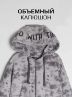 Худи для девочки на молнии в школу