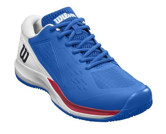 Мужские кроссовки теннисные Wilson Rush Pro Ace Clay - небесный