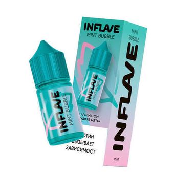 Жидкость INFLAVE Bubble Mint Salt 2% 30 ml - Малина Мята