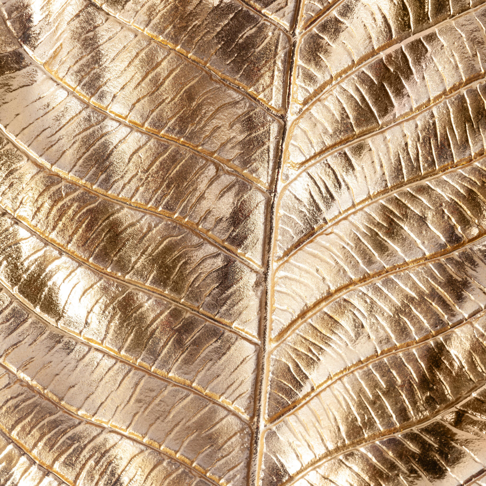 Декор Secret De Maison LEAF1 ( mod. 9735 ) алюминиевый сплав, 21x19x54 см, золотой, черный/gold, black powder coated