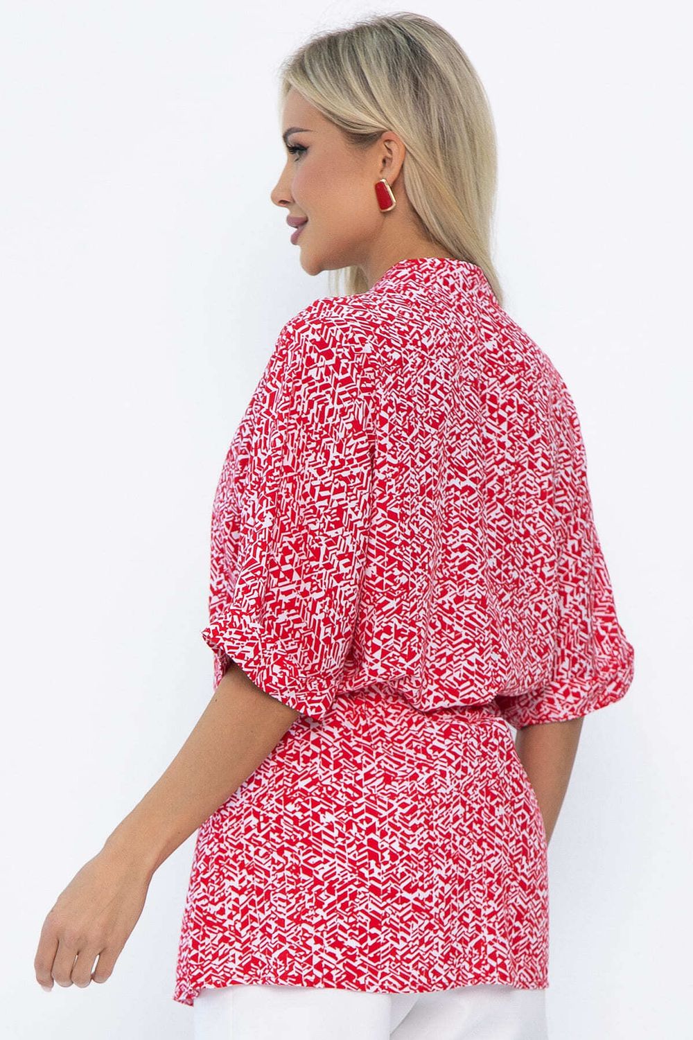 Блуза Мариша (красная) Б13919-30М LT Collection