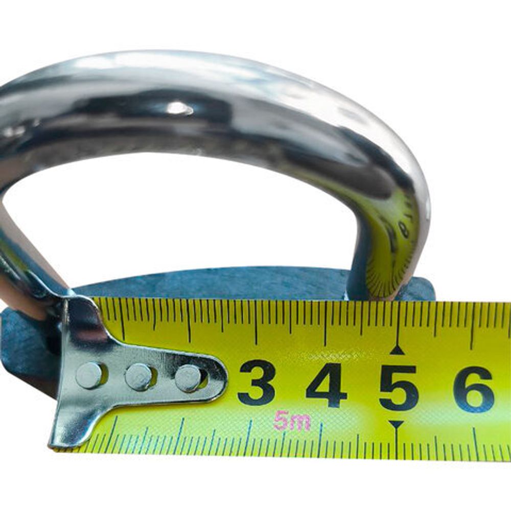 Замок навесной, ширина 60 мм, чугун, дужка d-8,4 мм, английский, 3 ключа, в блистере, 79-0006