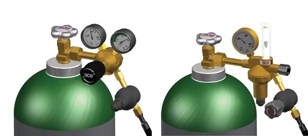 Регулятор-экономизатор GS40A AR/CO2, вх./вых. М16х1,5 GCE