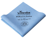 Салфетка ПУРмикро Актив Vileda, 38х35 см, синяя, 5 штук в упаковке