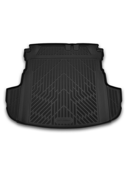 Коврик в багажник для MITSUBISHI Outlander, 2012-2014, 2014-, кроссовер, без органайзера, 1 шт. (полиуретан) MZ353025