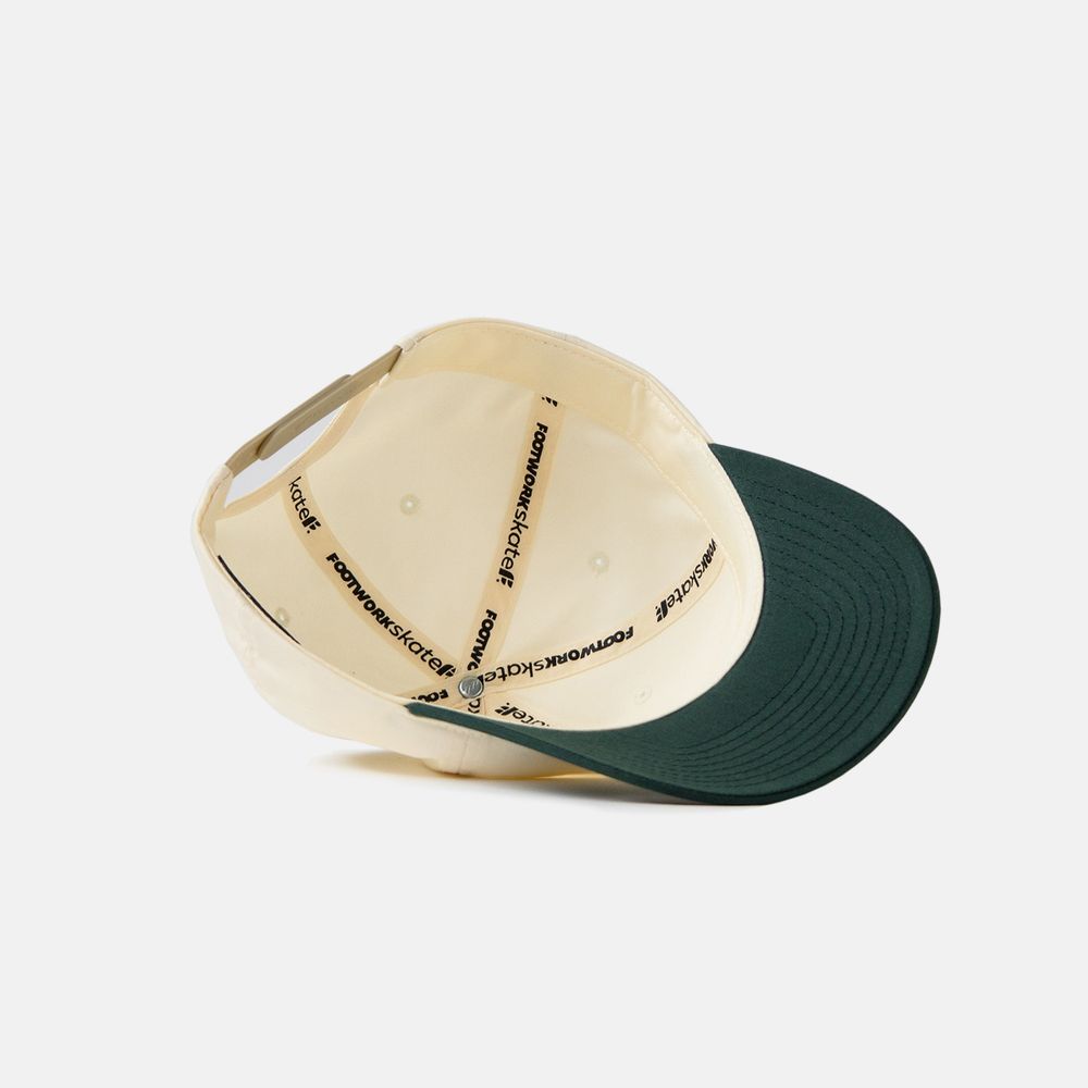 Кепка Footwork TAG DAD CAP GREEN/OFF WHITE (OSFA)
