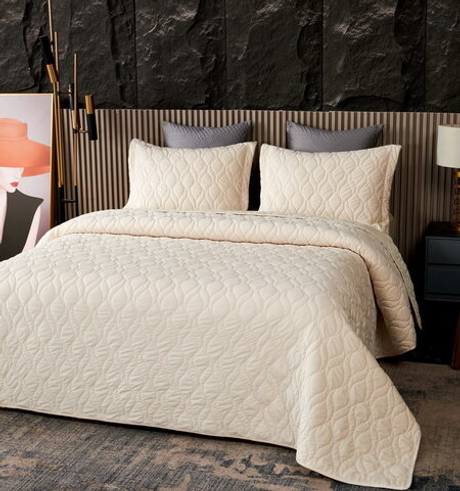 Покрывало 240x260 Sofi De MarkO Нобилис кремовое