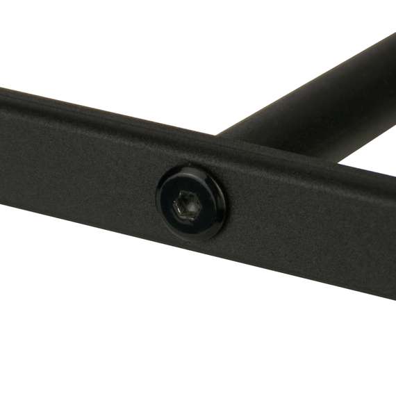 Стол журнальный МеталлАрт М025 черный мрамор/черный