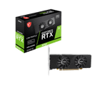 Видеокарта MSI GeForce RTX 3050 LP E 6G OC, 6G GDDR6 96-bit 2xHDMI DP