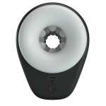 Черный автоматический вибромастурбатор 15,6см с поступательными движениями Pretty Love Masturbator DJ Girl Black BM-00900T92