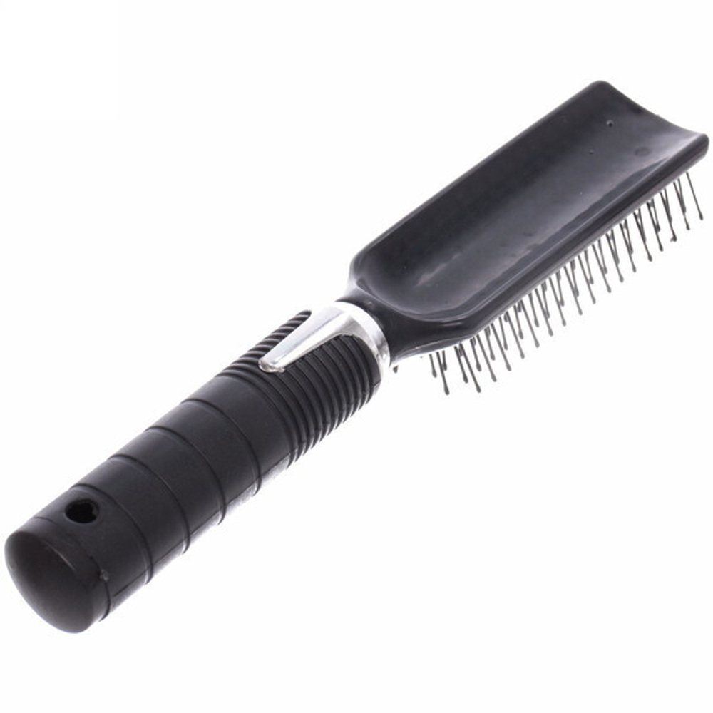 Расчески в наборе 3шт и зеркало в коробке «Beauty Home», цвет черный, 23,5*11*8см