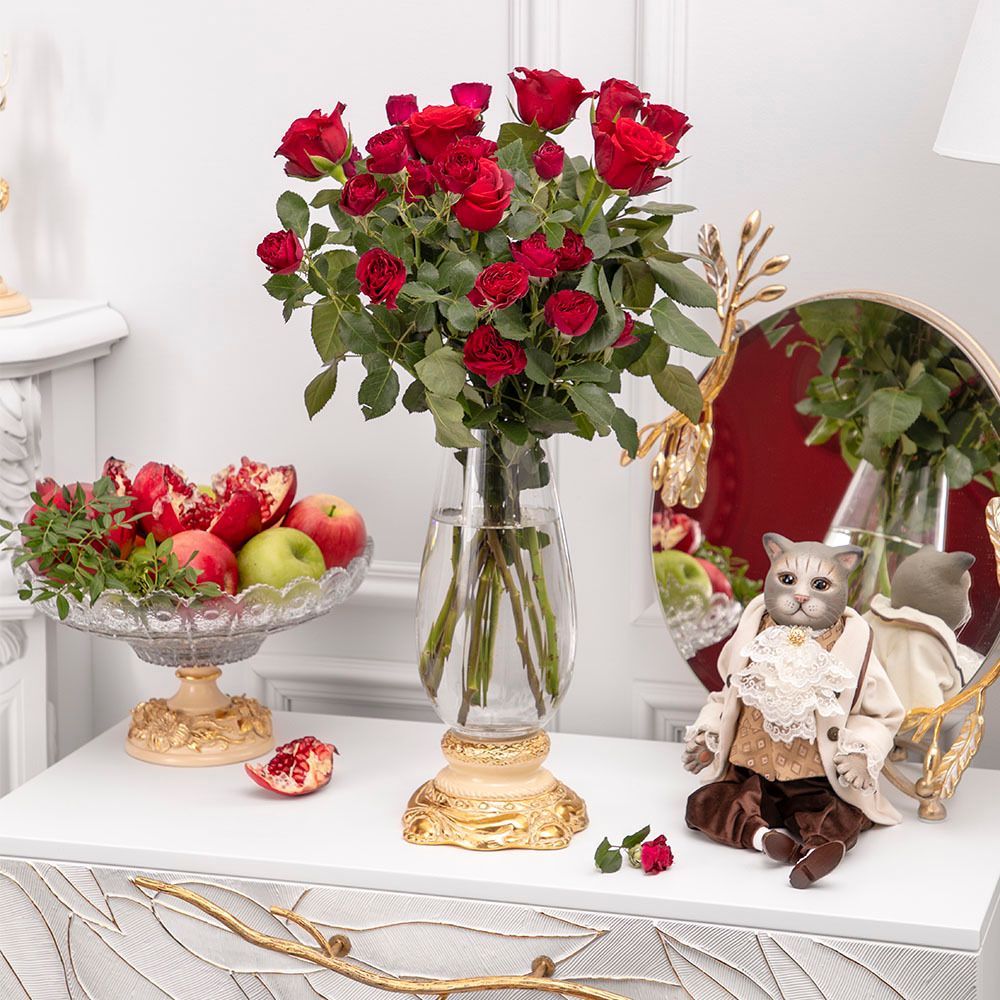 Ваза для цветов Флора Айвори