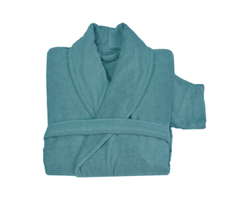 Халат кашемировый Hamam Qashmare бирюзовый