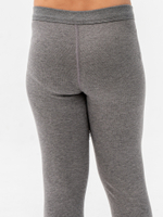 Кальсоны детские термо серый меланж