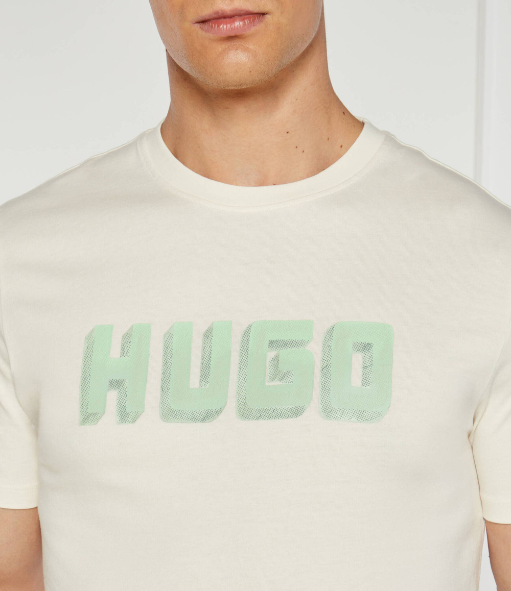 Футболка HUGO - кремовый(50516624)
