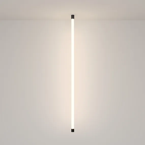 Набор для вертикального накладного монтажа круглого неона 360° D18 черный Led Strip 201151