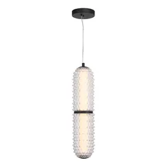 SL6144.403.01 Светильник подвесной ST-Luce черный/прозрачный LED 1*22W 4000K SAGUARO