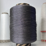 SOLO - Stock Italy; 63%хлопок, 37% люрекс; 1500м/100гр; графитовый блеск;