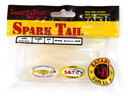 Мягкая съедобная приманка LJ Pro Series Spark Tail 3,0 in (76 мм), цвет 033, 7 шт