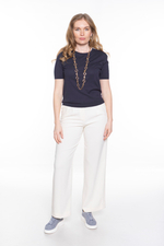 БРЮКИ С ЗАВЫШЕННОЙ ТАЛИЕЙ