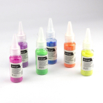 Блёстки для декора Alingar, 20 гр, 6 цветов х 2 шт, "Ассорти" (роз, фиол, зел, син, оранж, желт), 12 штук, пластик. баночка с дозатором, пластик. бокс