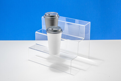 Подставка-горка витрина 300х210х240 3-х яр акриловая