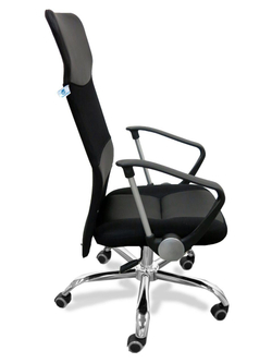 Кресло для персонала Астра А ЛЮКС РС900 ТОП ХРОМ (ДИРЕКТ)