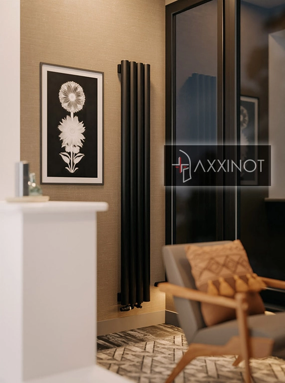 Axxinot Rendo V 1250 - вертикальный трубчатый радиатор высотой 1250 мм